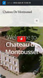 Mobile Screenshot of gites-chateaudemontoussel.com